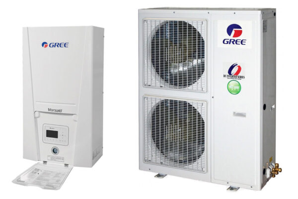 Термопомпа Gree Versati II GRS-CQ16Pd/NaE-K, 16 kW, отопление, охлаждане и БГВ